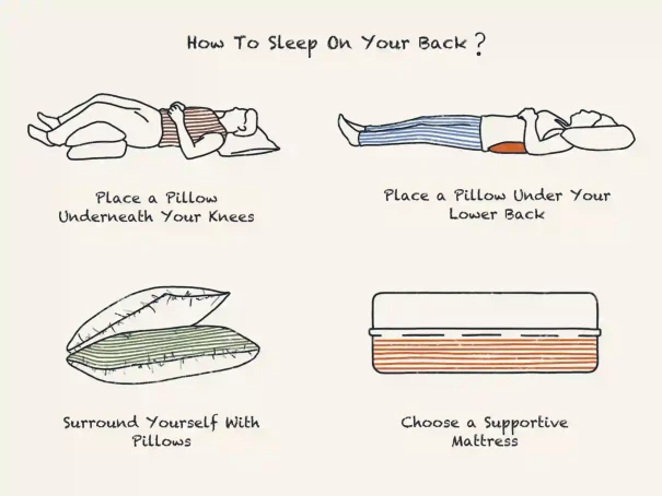 3 Steps to Train Yourself to Sleep on Your Back